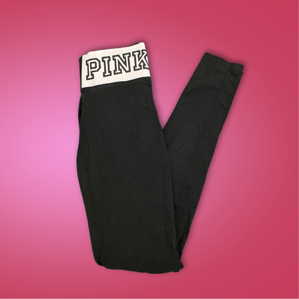 VS Pink High Waisted Logo Legging